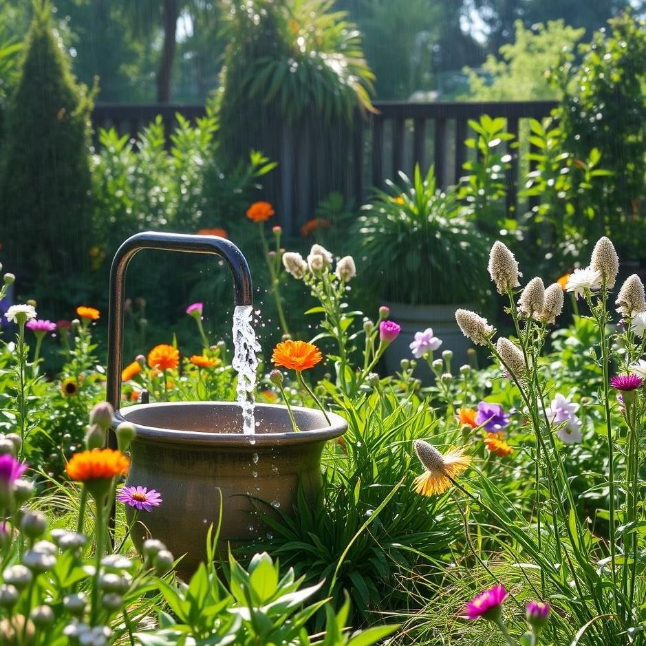 Dream : Wash in the garden in the dream