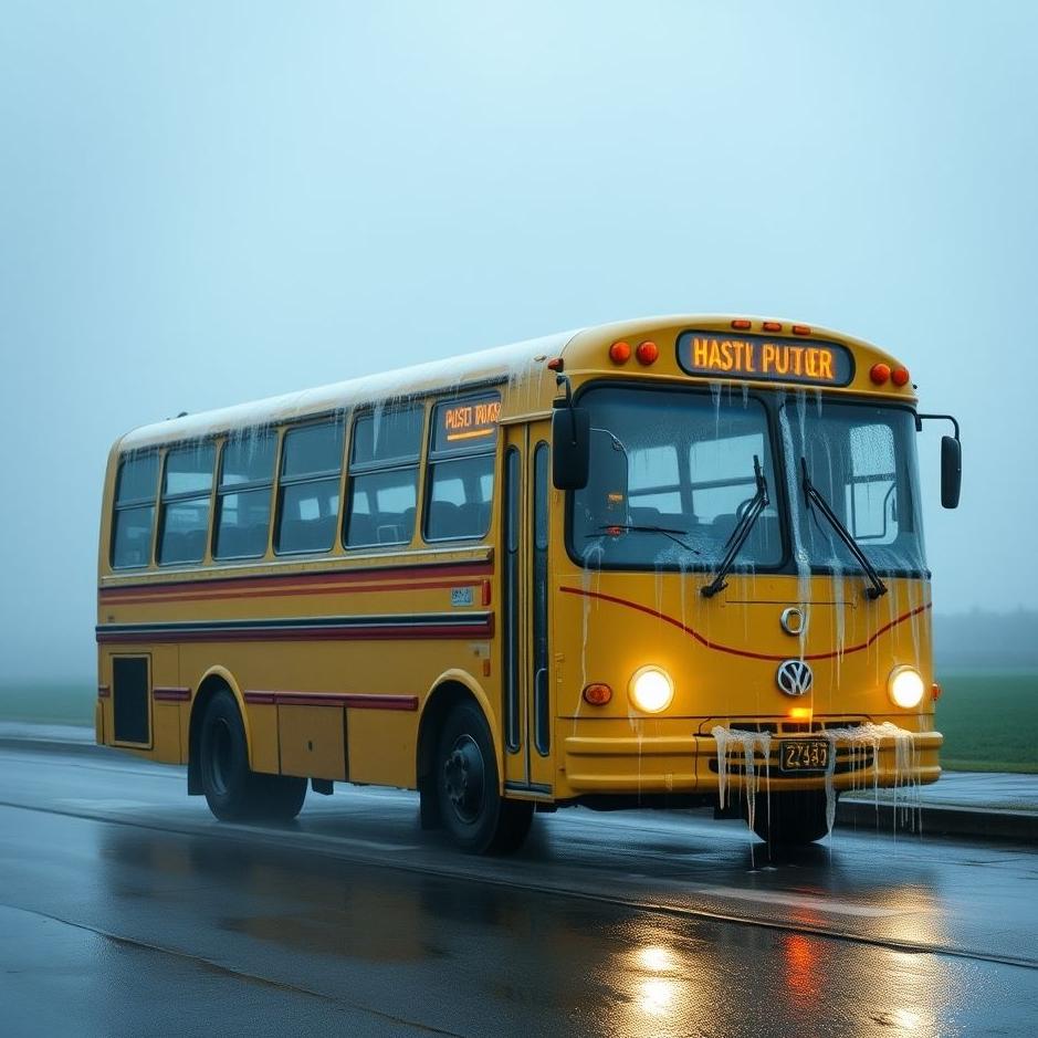 Dream : Washing a bus in a dream