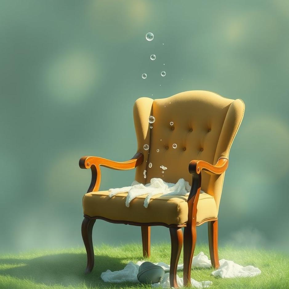 Dream : Washing a chair in a dream