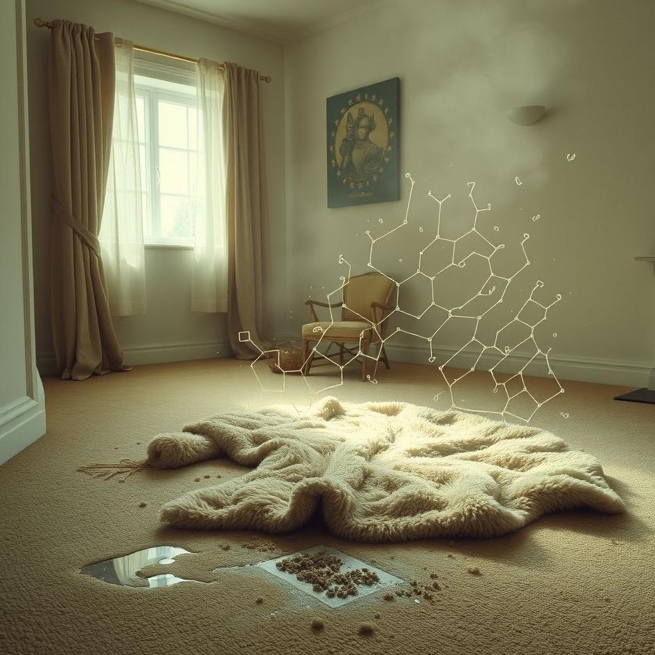 Dream : Washing a dirty carpet in a dream