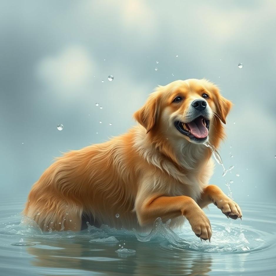 Dream : Washing a dog in a dream