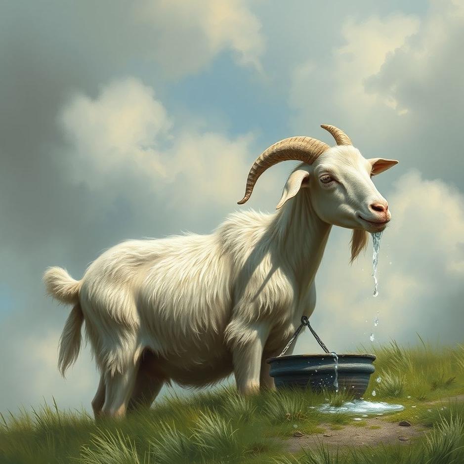 Dream : Washing a goat in a dream