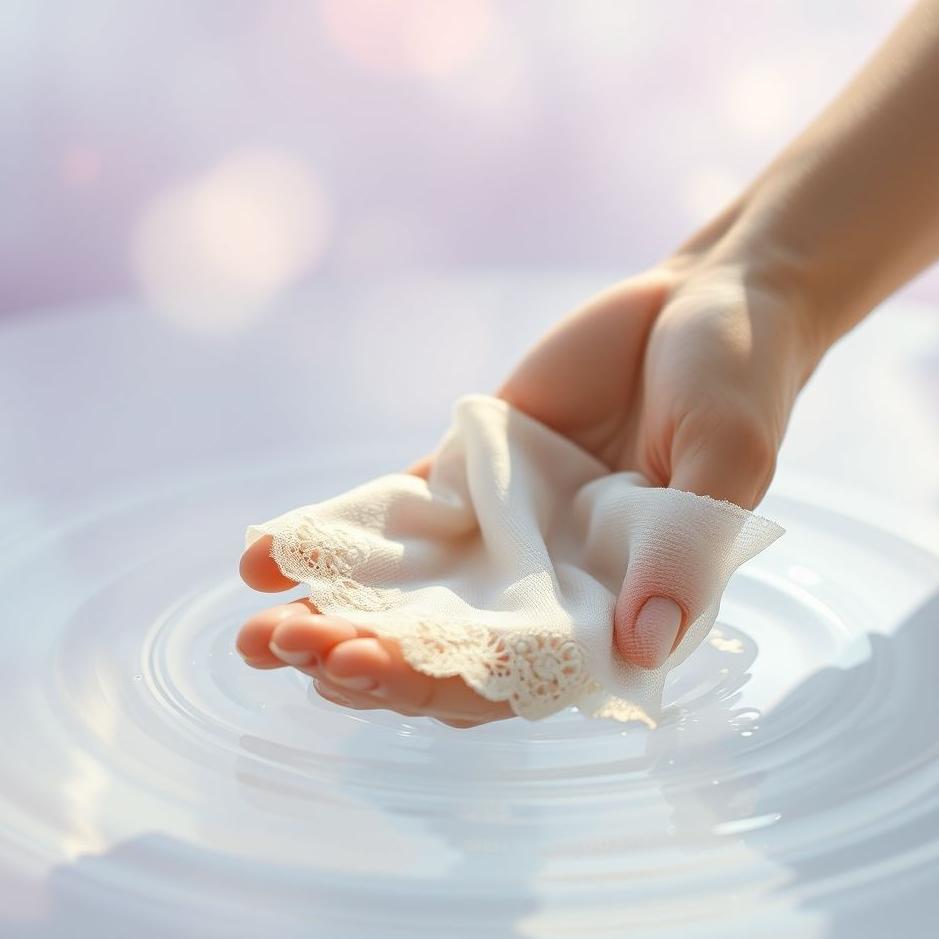 Dream : Washing a handkerchief in a dream