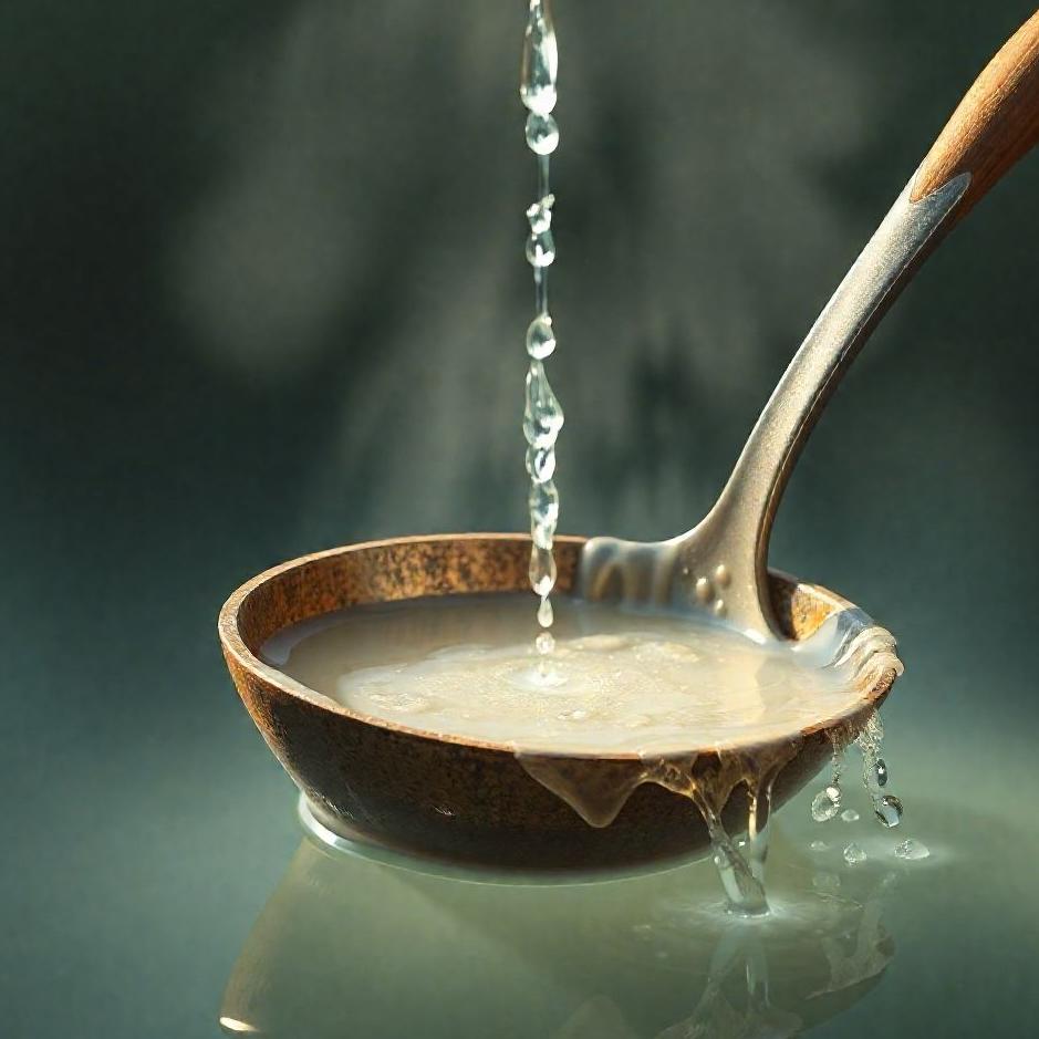 Dream : Washing a ladle in a dream