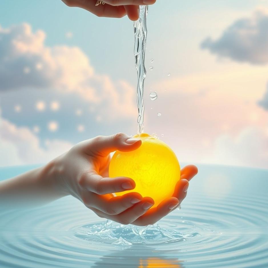 Dream : Washing a lemon in a dream