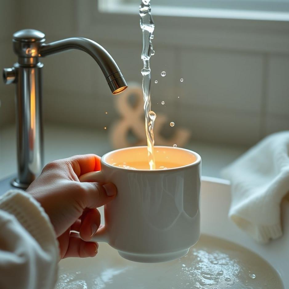 Dream : Washing a mug in a dream