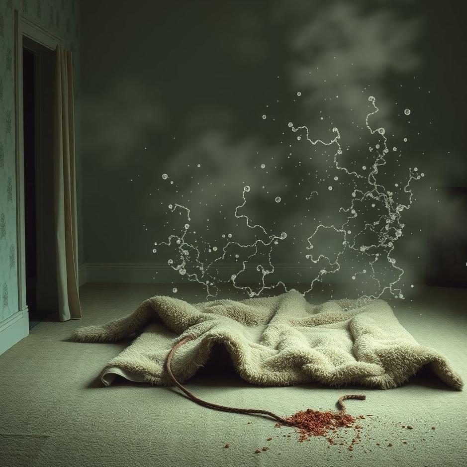 Dream : Washing a torn carpet in a dream