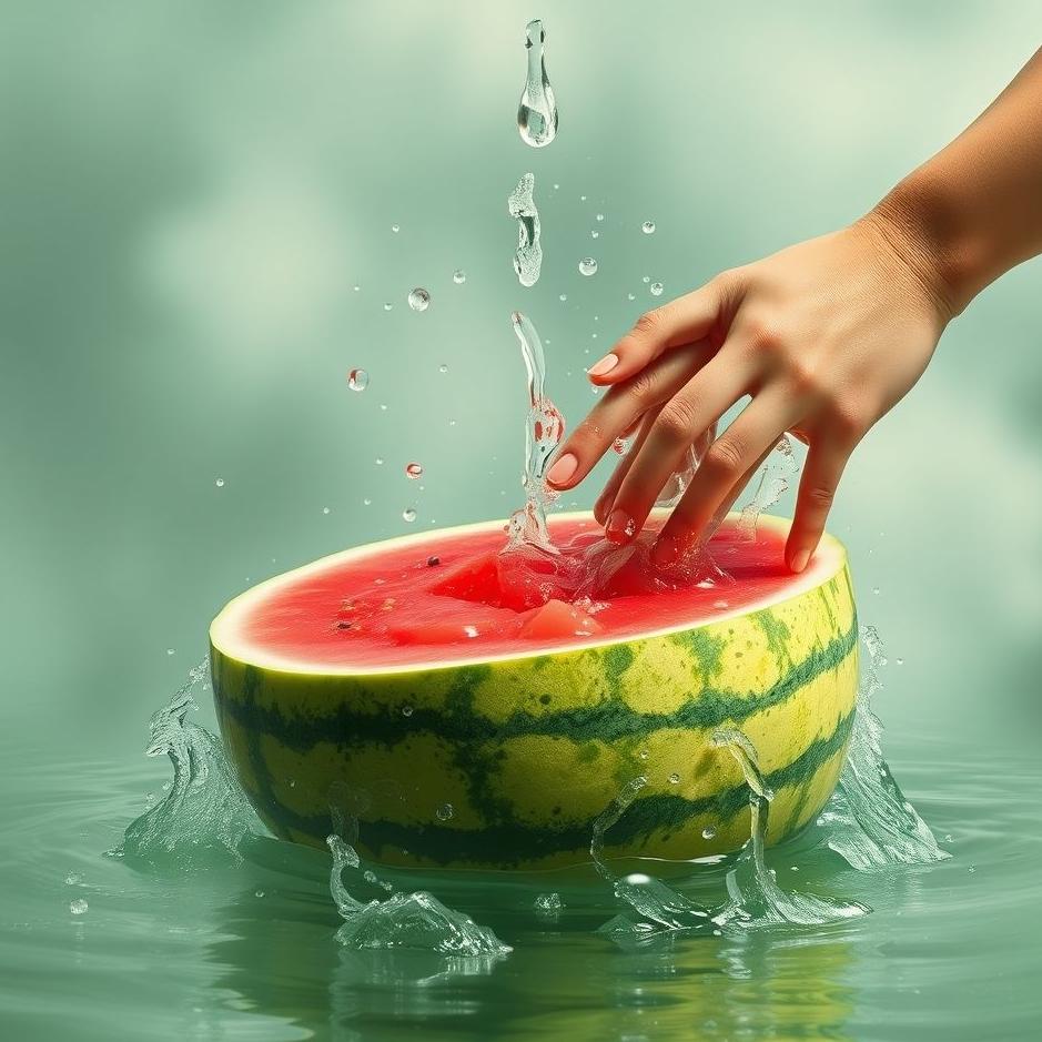 Dream : Washing a watermelon in a dream