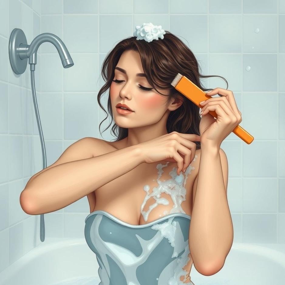 Dream : Washing and combing your hair in a dream
