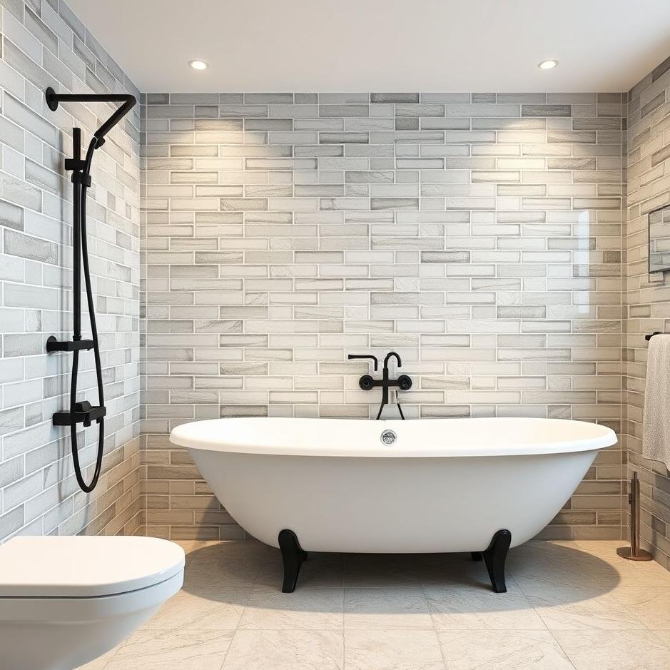 Dream : Washing Bathroom Tiles 