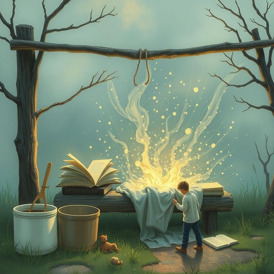 Dream : Washing books in a dream