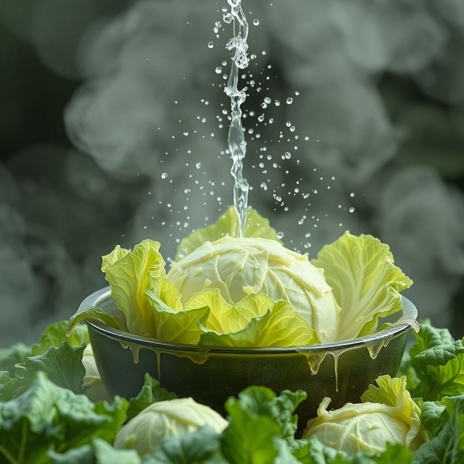 Dream : Washing cabbage in a dream