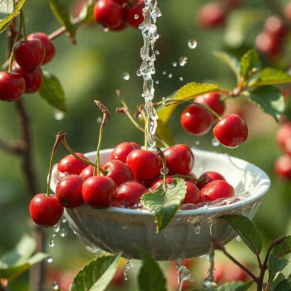 Dream : Washing cherries in a dream