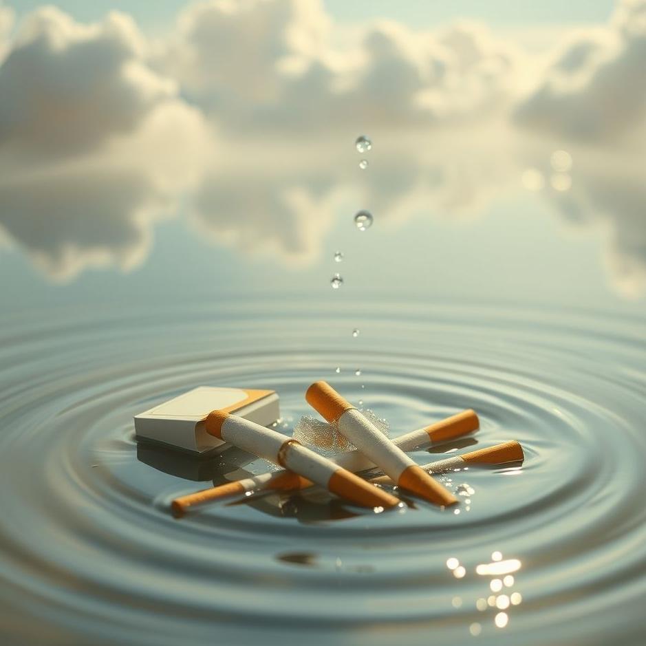 Dream : Washing cigarettes in a dream