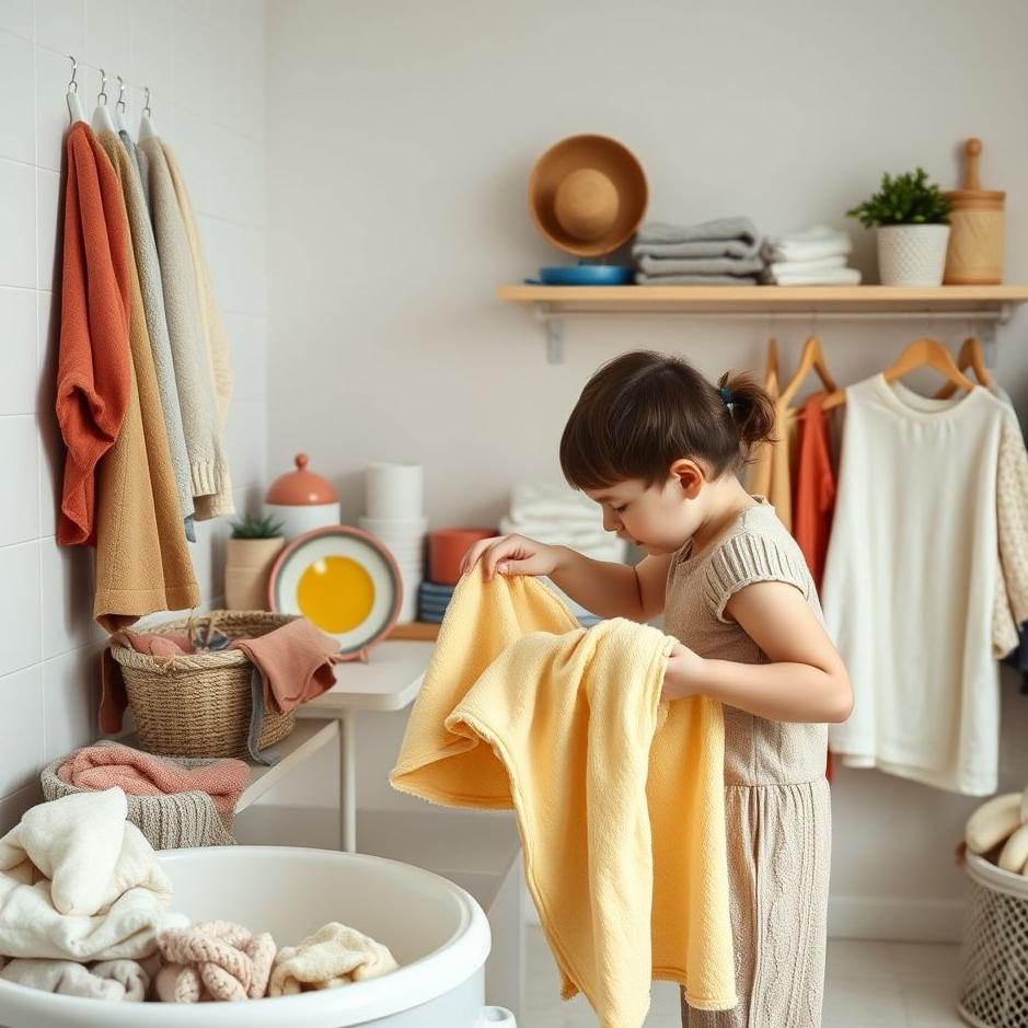 Dream : Washing clothes at home