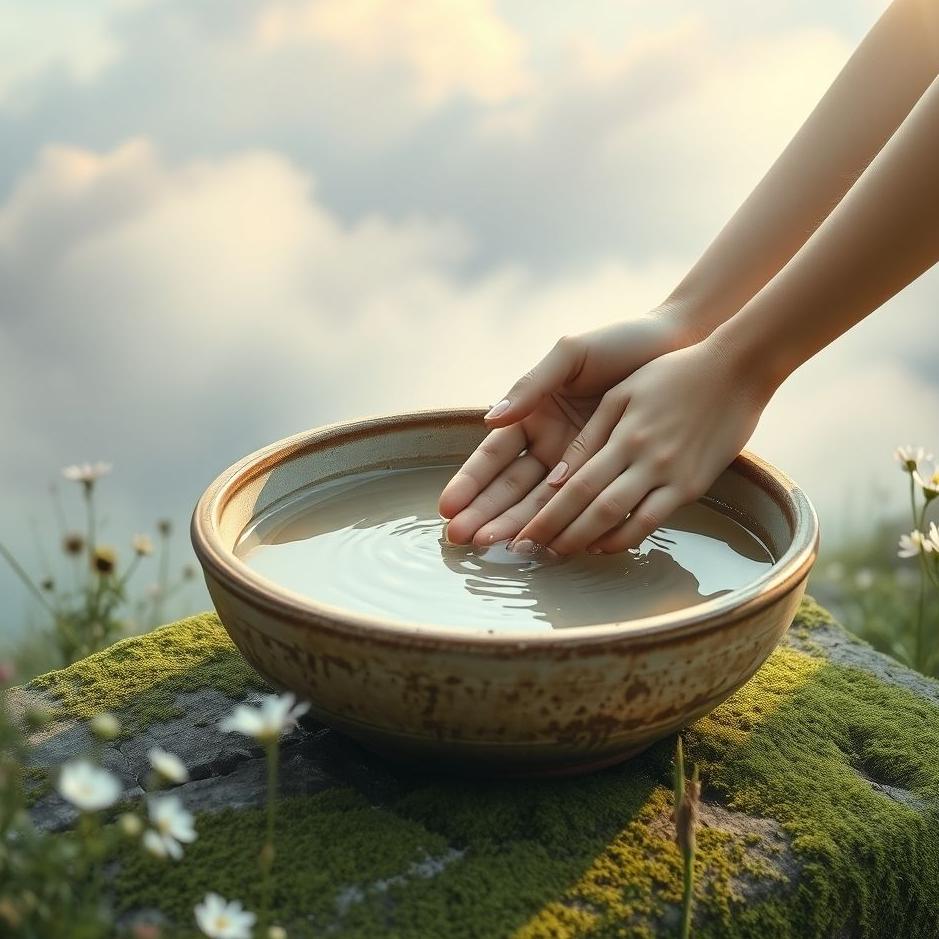 Dream : Washing clothes by hand in a basin in a dream
