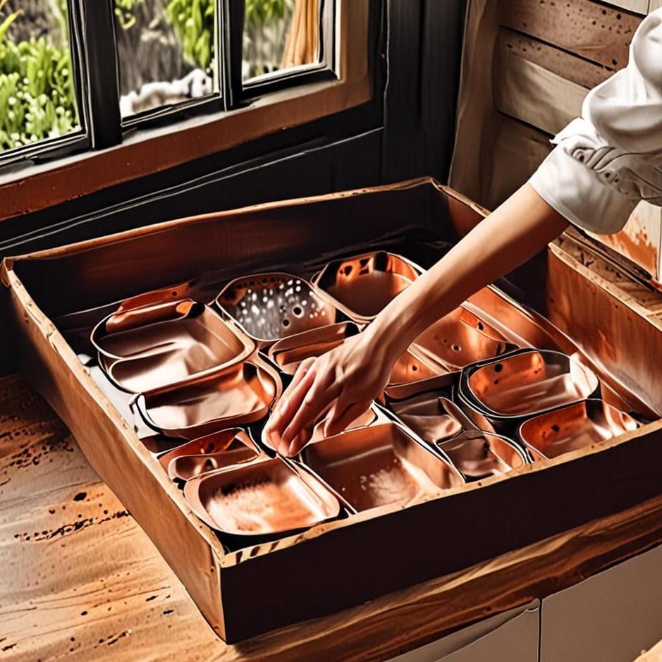 Dream : Washing copper trays in a dream