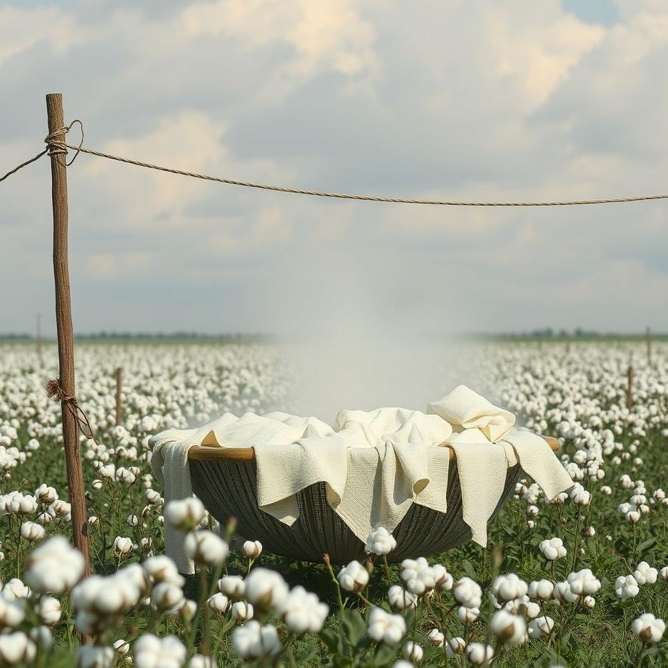 Dream : Washing cotton in a dream