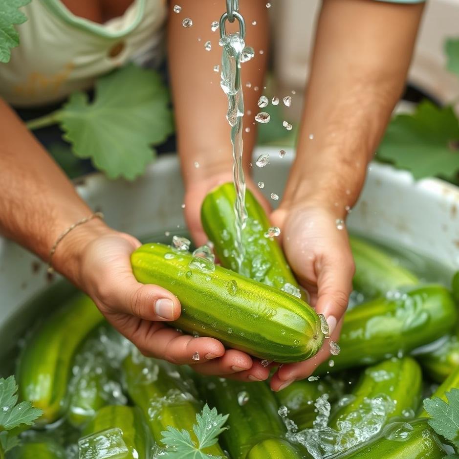 Dream Dictionary : Washing cucumbers in a dream