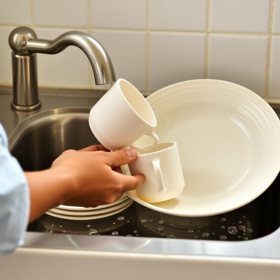 Dream Dictionary : Washing Cups and Plates