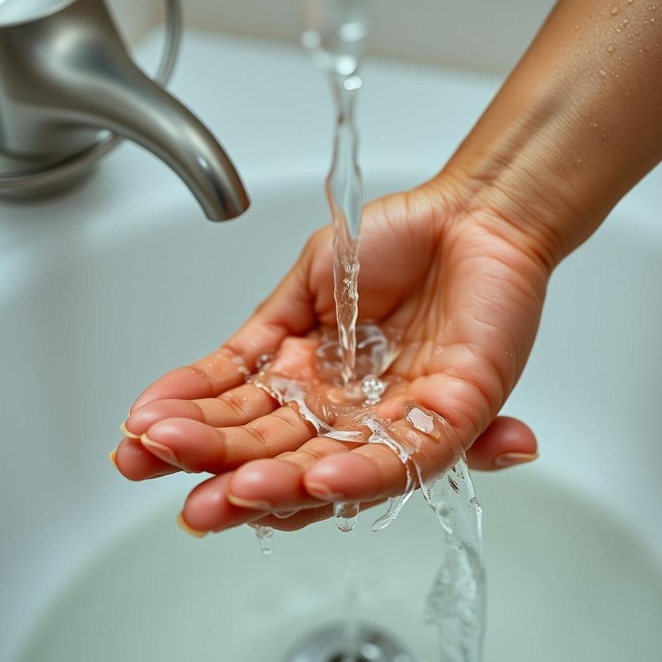 Dream : Washing dirty hands in a dream