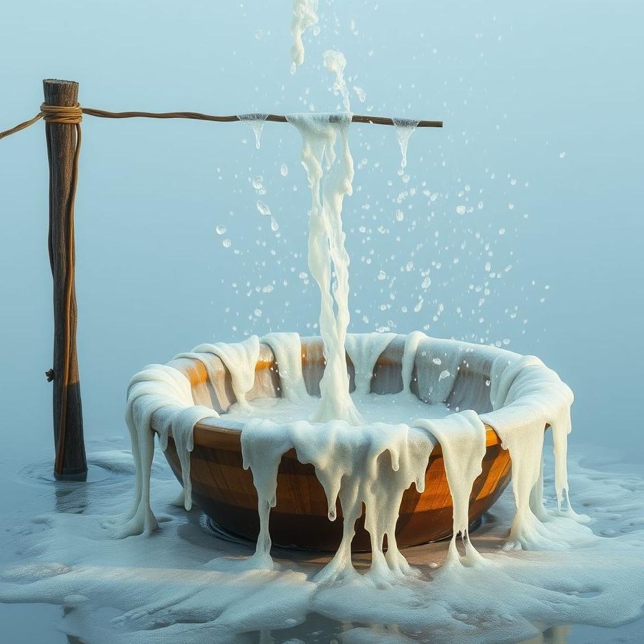 Dream : Washing disjointedly in a dream