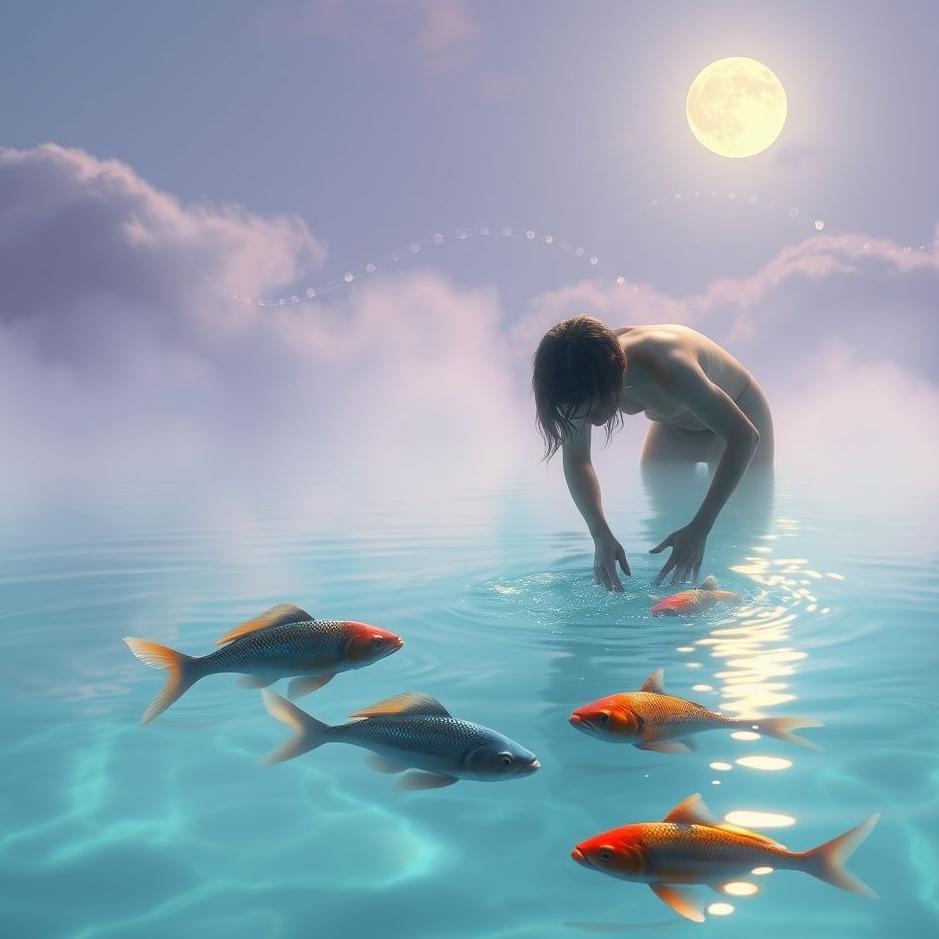 Dream : Washing fish in a dream