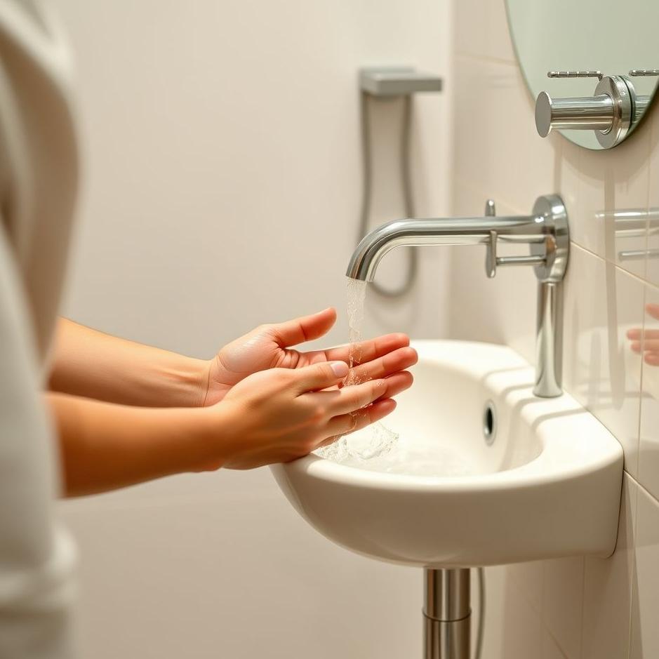 Dream Dictionary : Washing hands in the bathroom