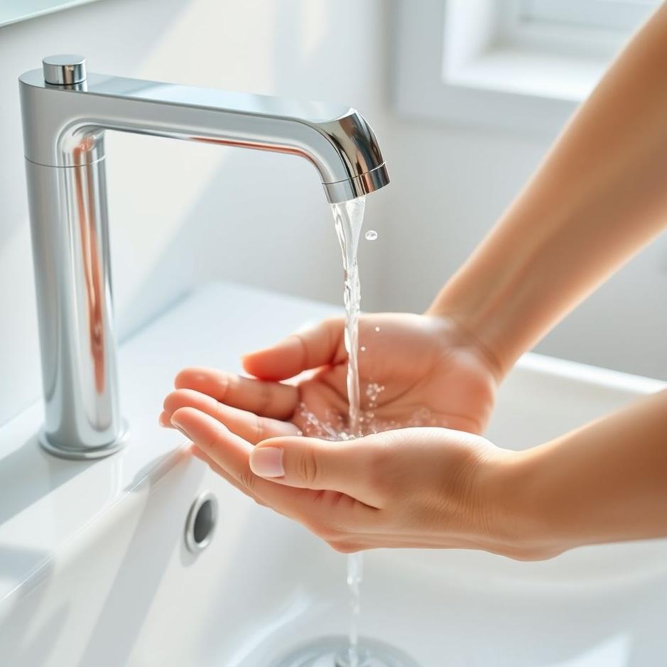Dream : Washing hands in the tap