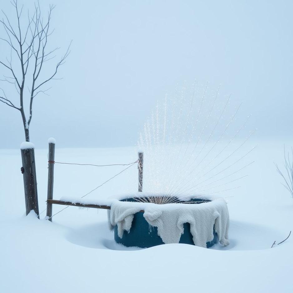 Dream : Washing in the snow in a dream