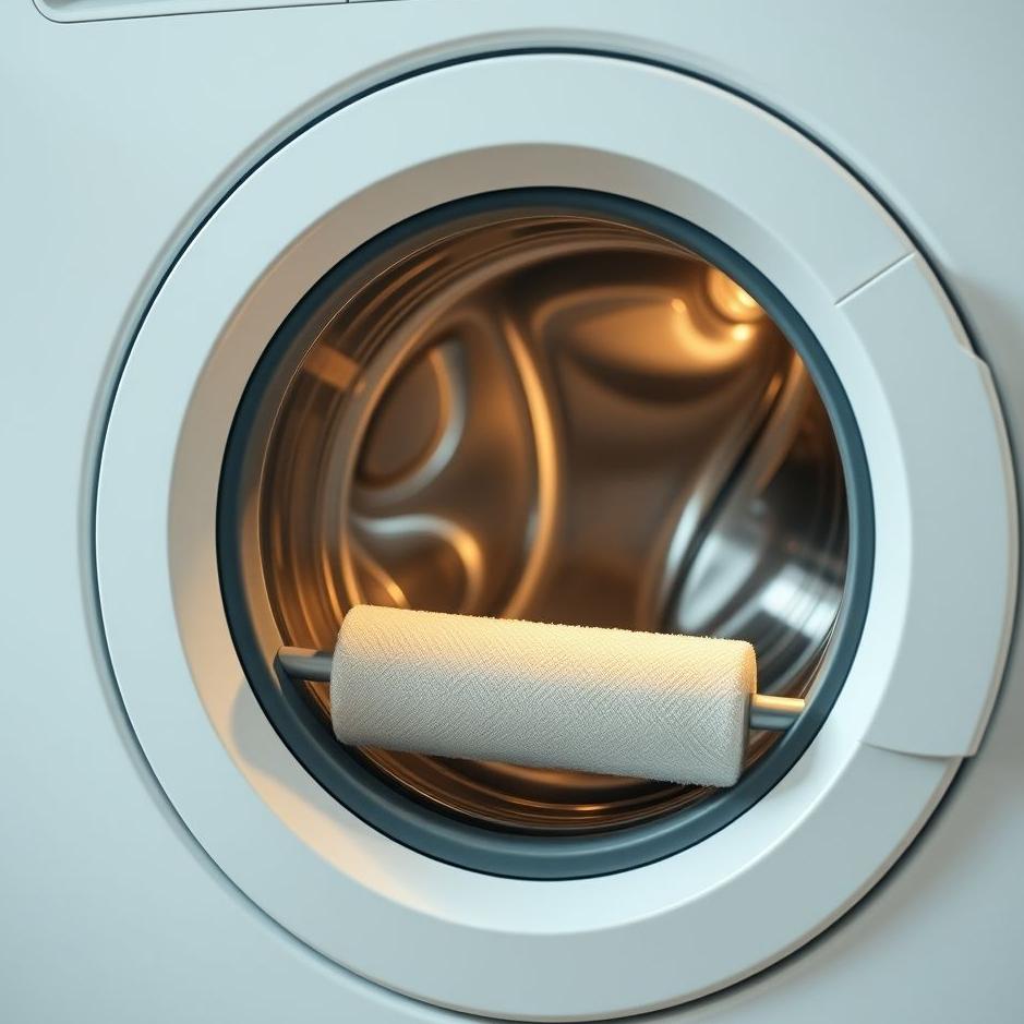 Dream : Washing machine with a roller in a dream