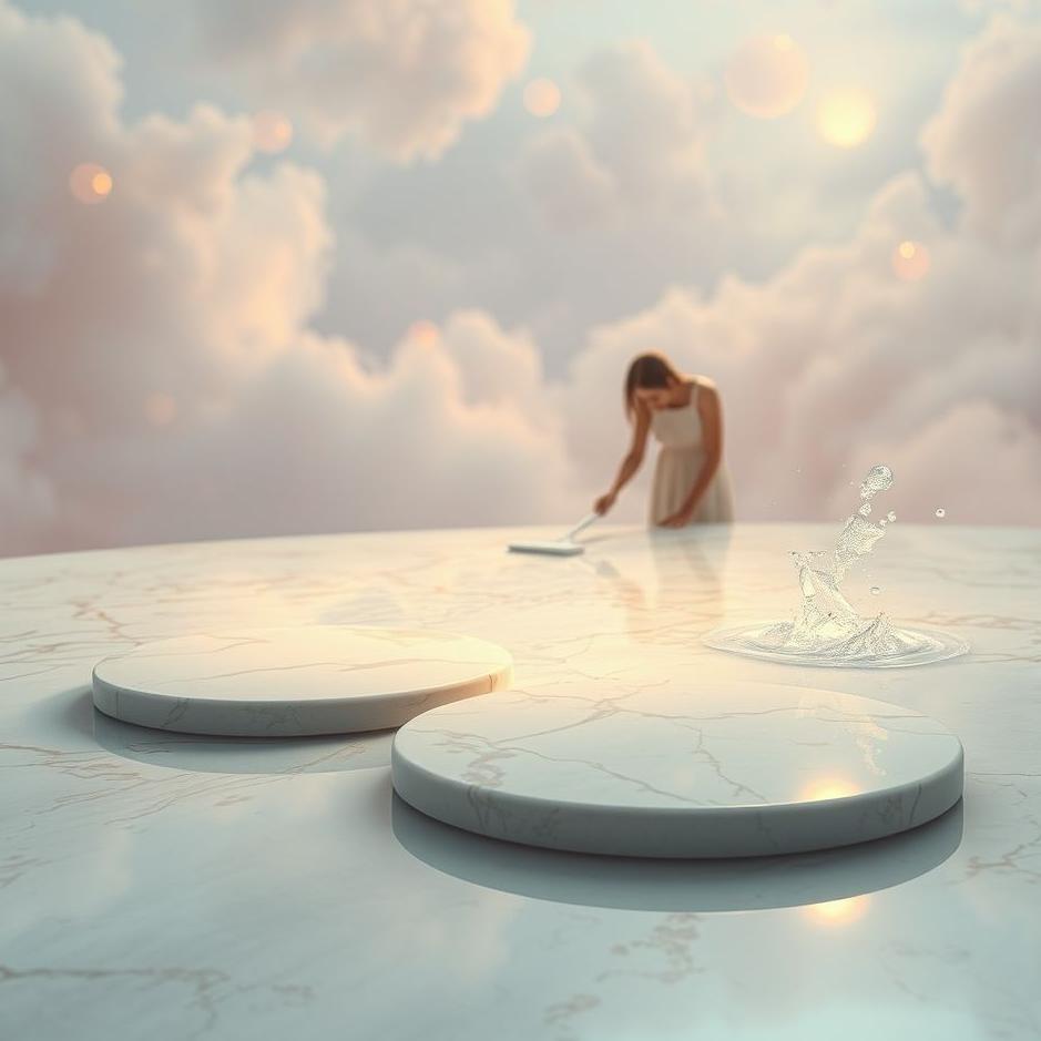 Dream : Washing marble in a dream