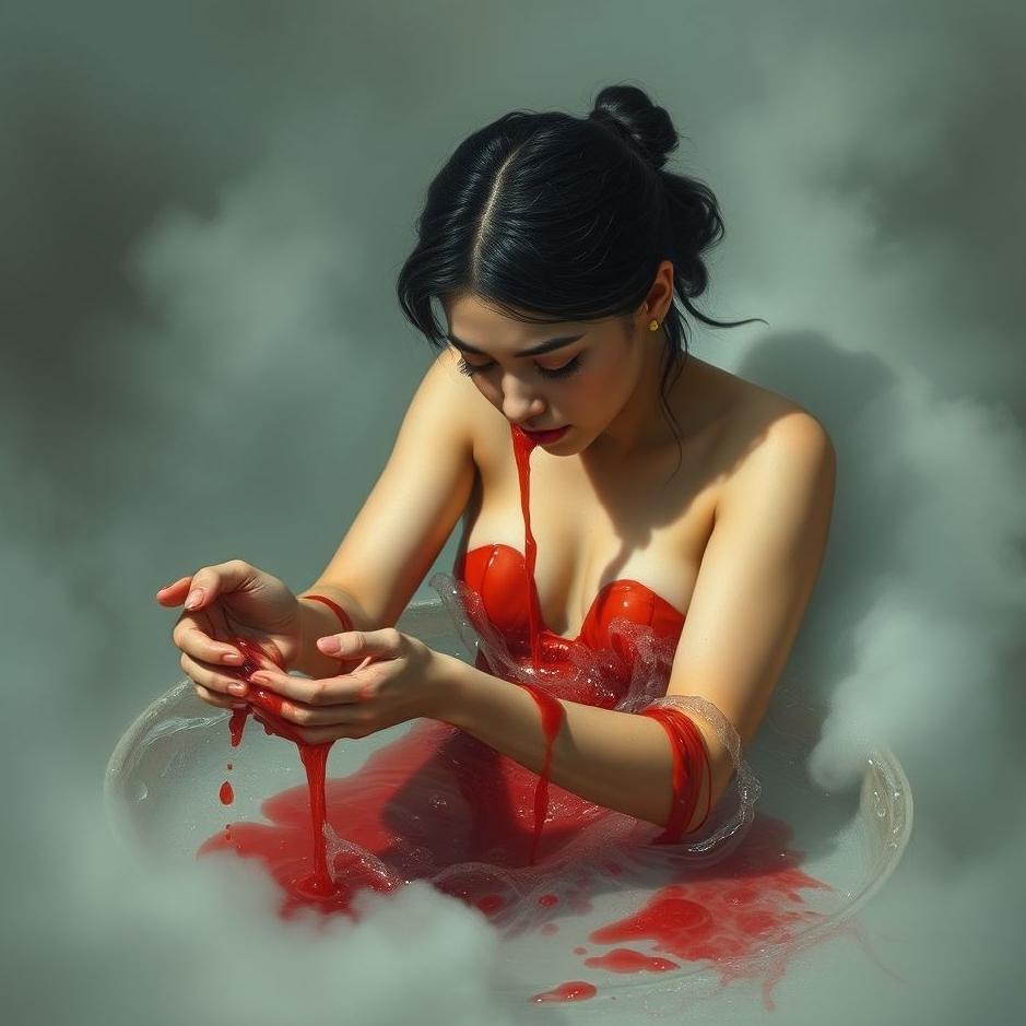 Dream : Washing menstrual blood in a dream