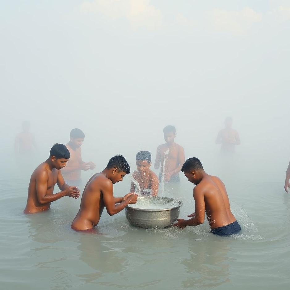 Dream : Washing people in a dream