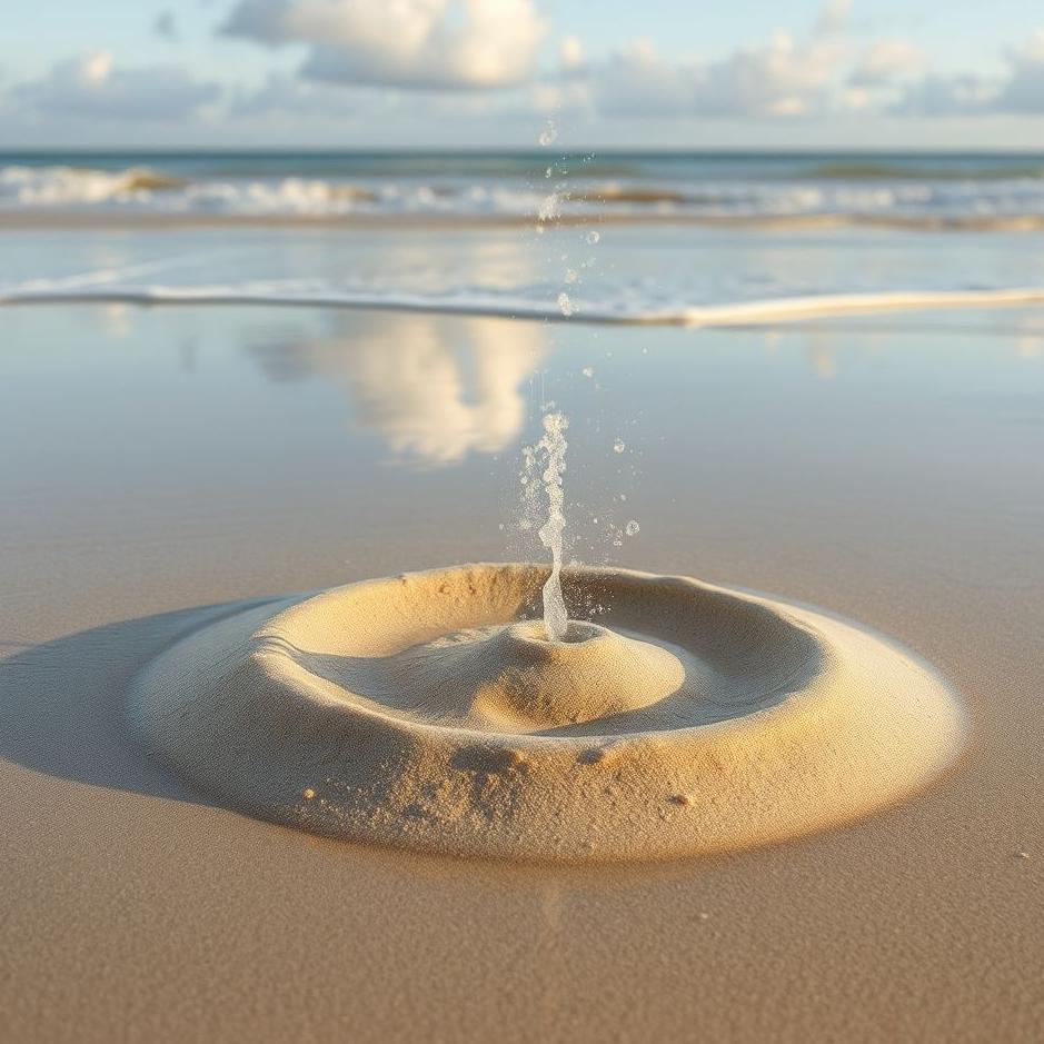Dream : Washing sand in a dream