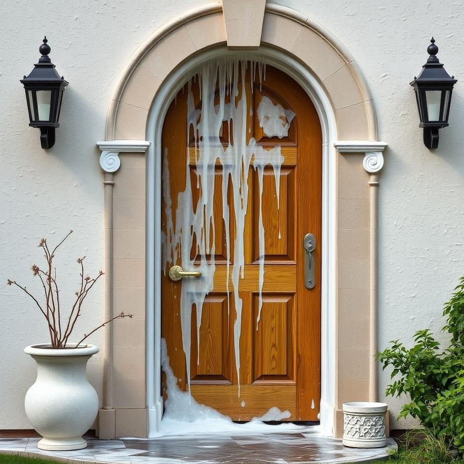 Dream : Washing the front of your door in a dream