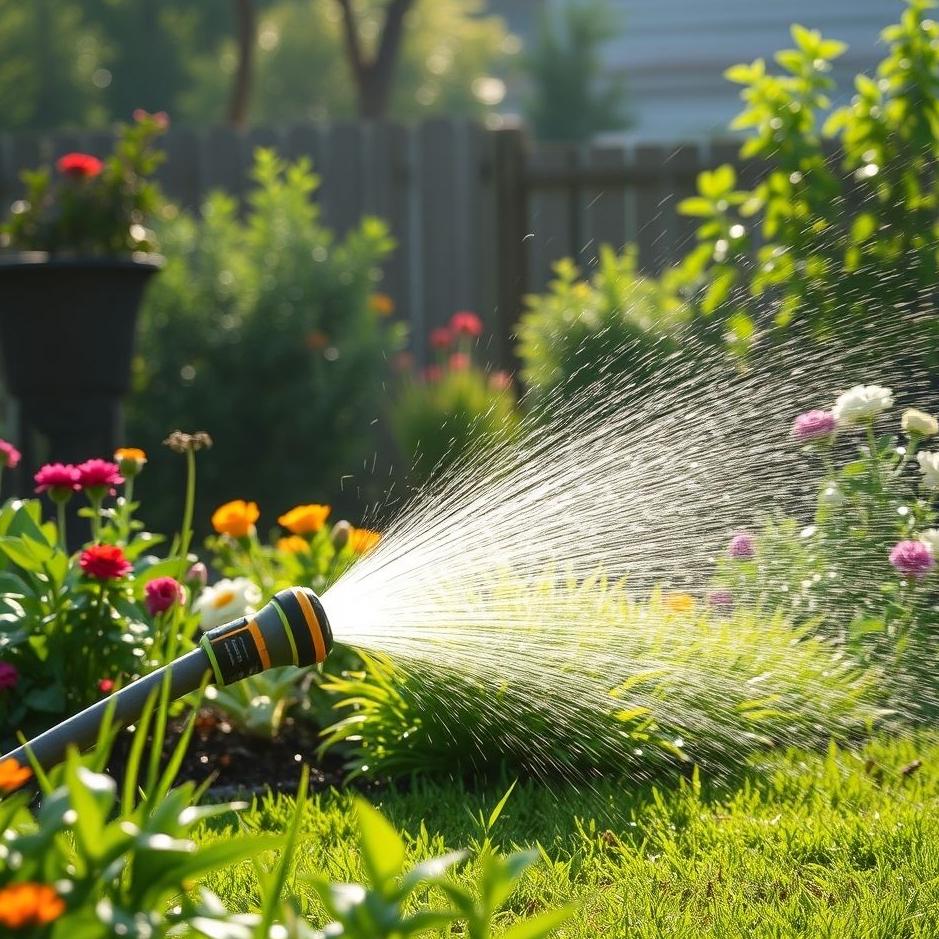 Dream Dictionary : Washing the garden with a hose in a dream