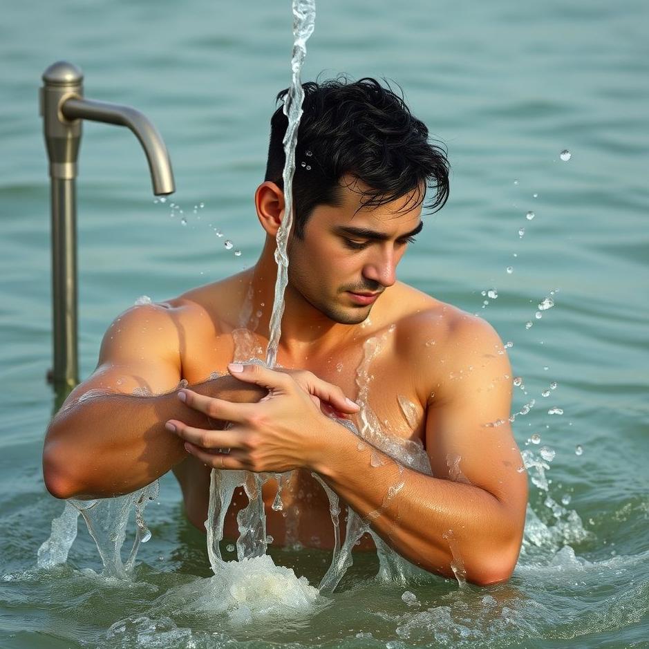 Dream : Washing the man you love in a dream