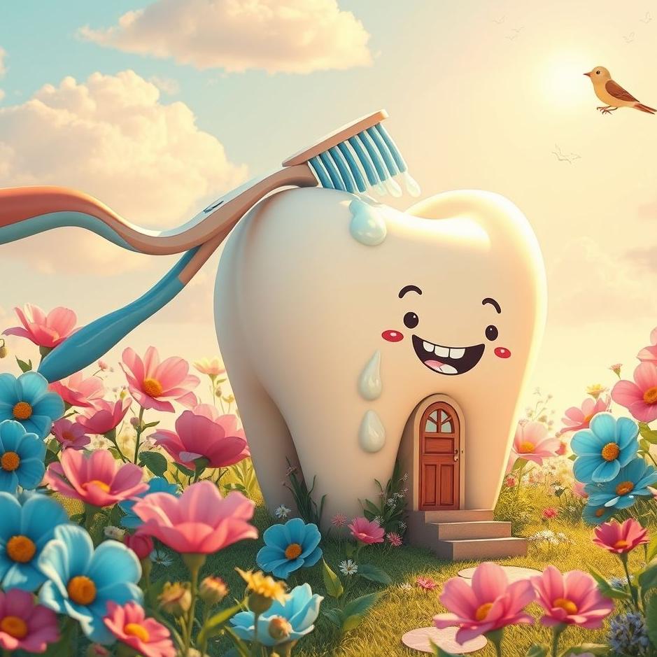 Dream : Washing the teeth of the house in a dream