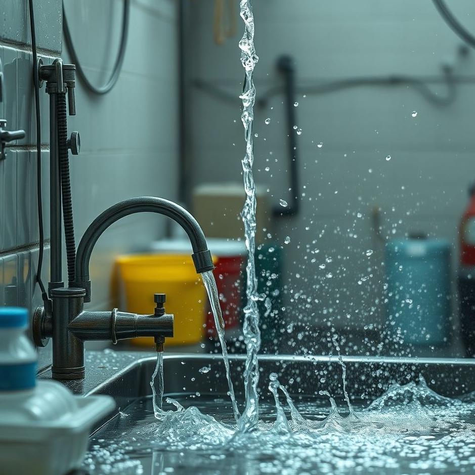 Dream : Washing the workplace with water in a dream