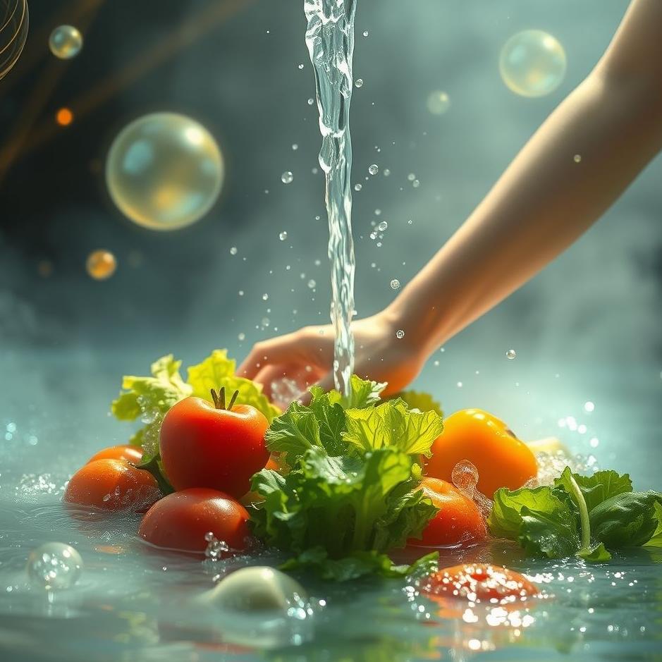Dream : Washing vegetables in a dream