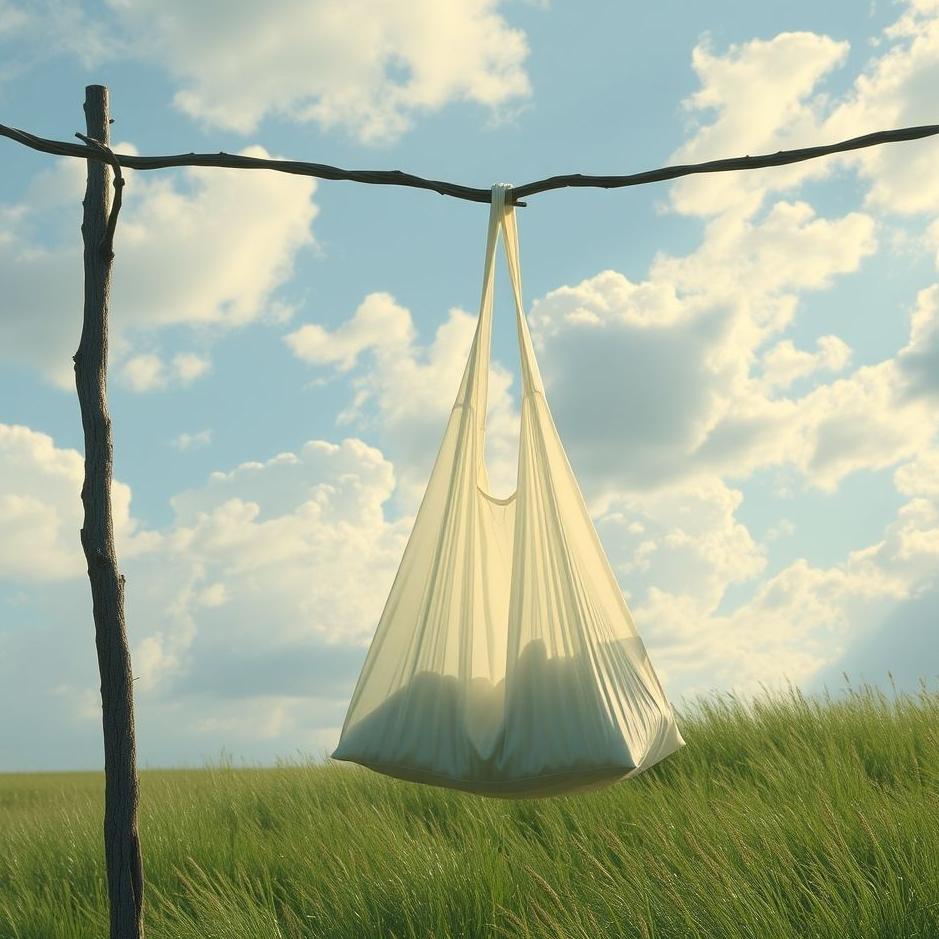 Dream : Washing with a bag in a dream