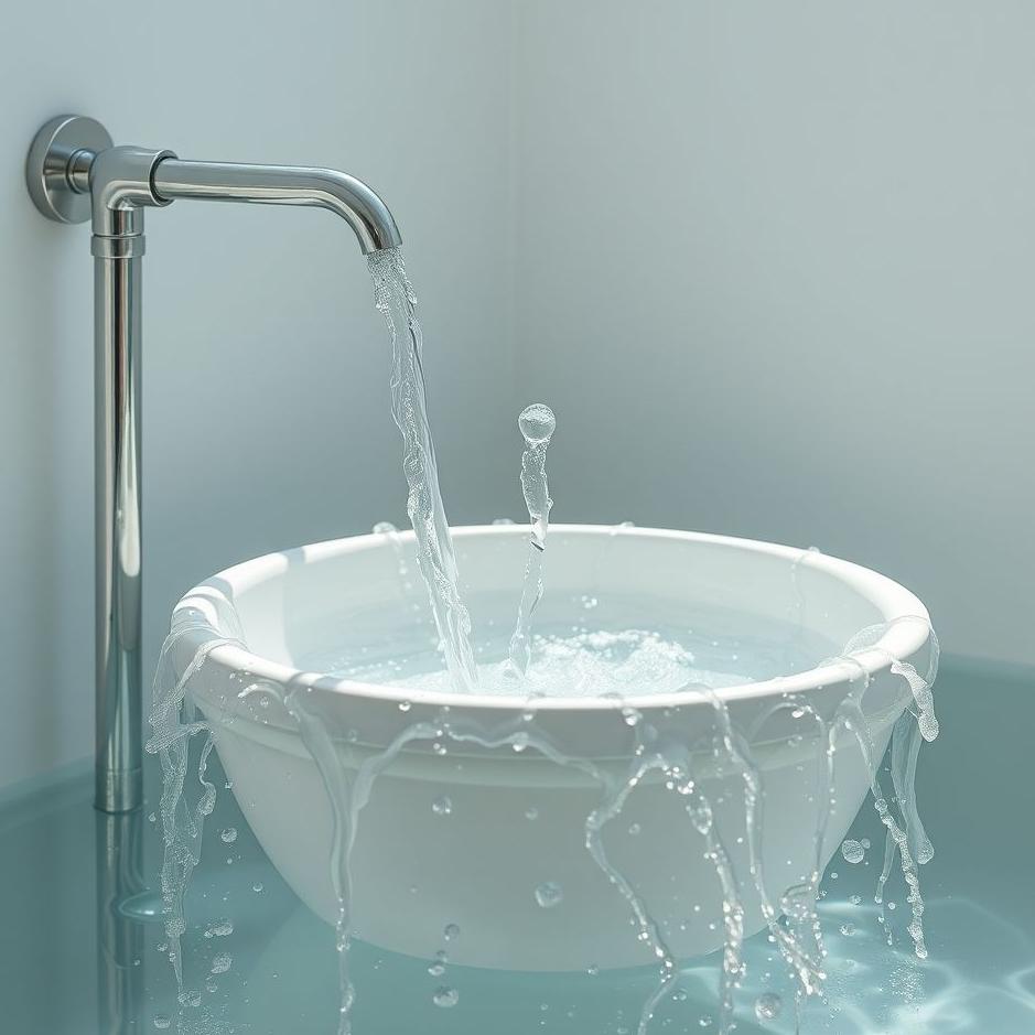 Dream : Washing with less water in the dream