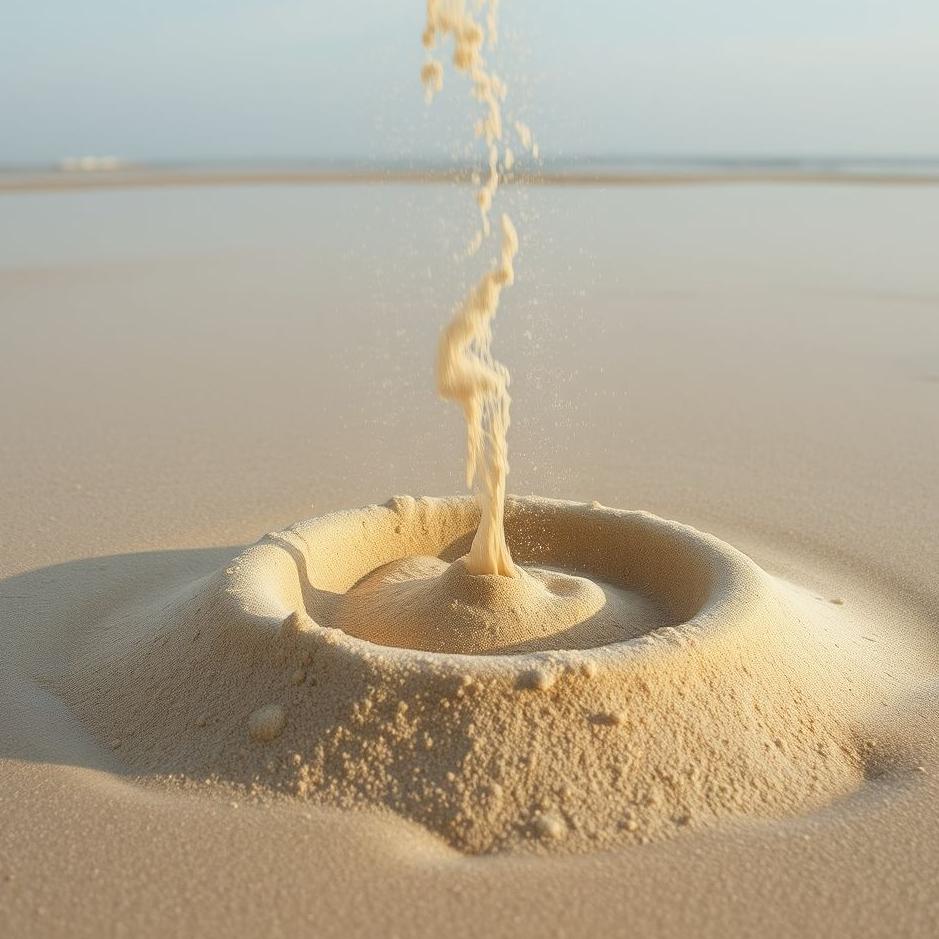 Dream : Washing with sand in a dream