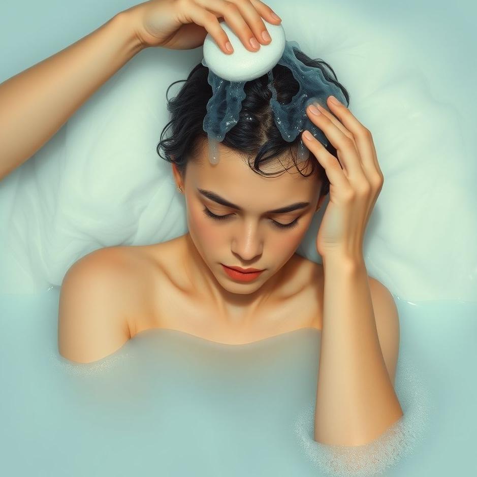 Dream : Washing your head with soap in a dream