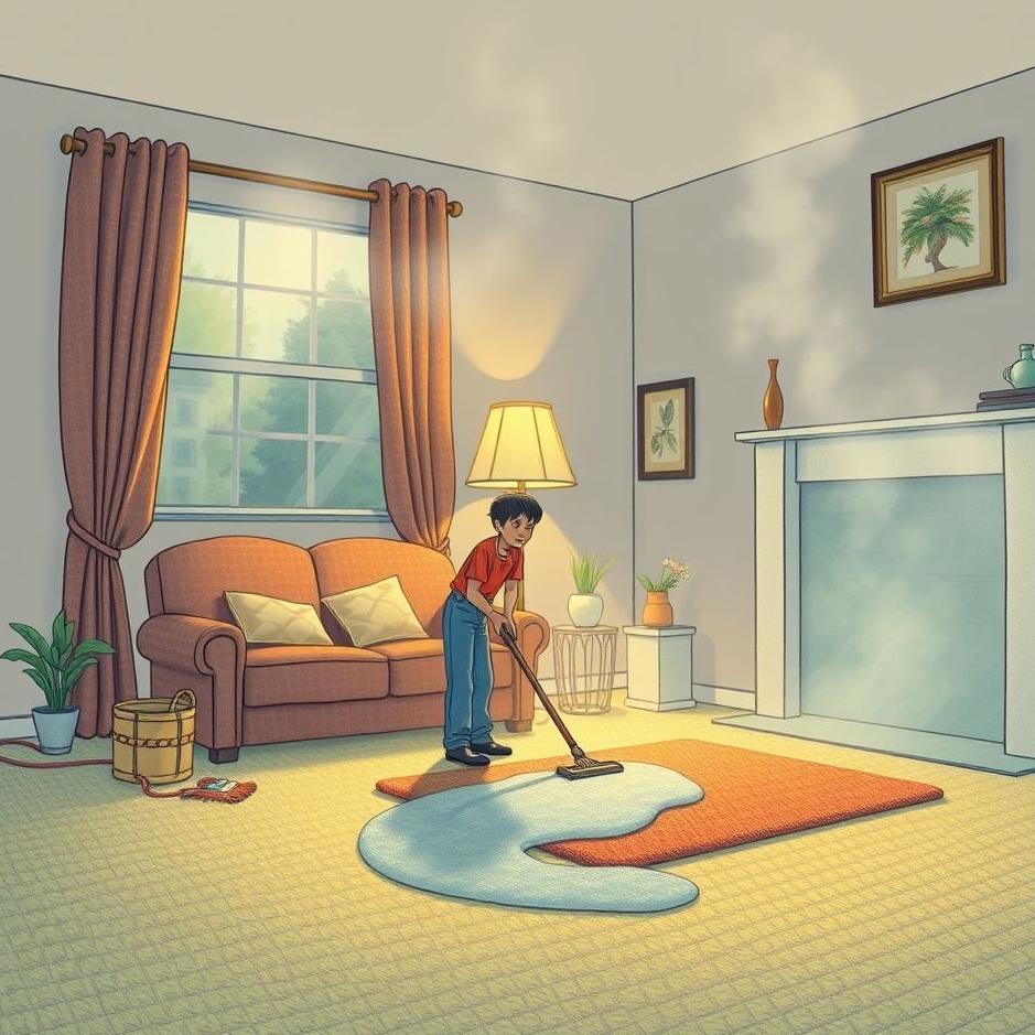 Dream : Washing your neighbor's carpet in a dream