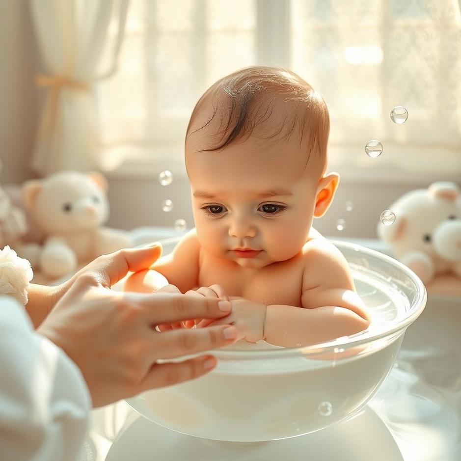Dream : Washing your own baby boy in a dream