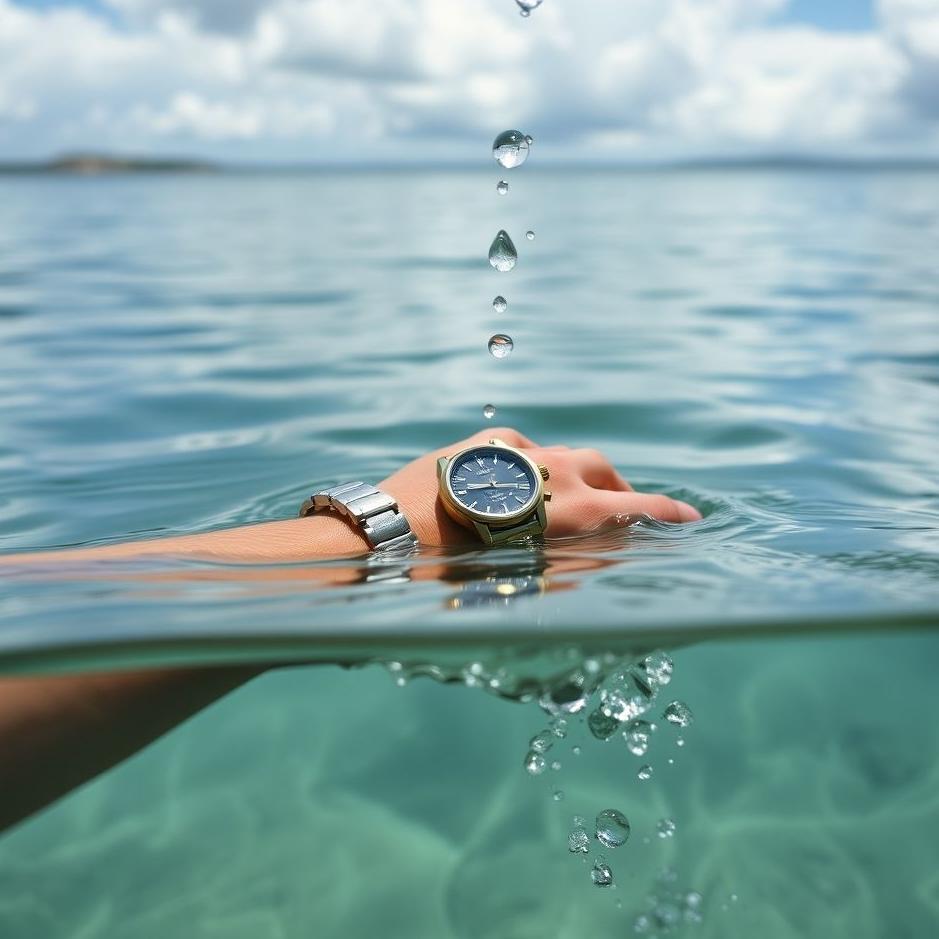 Dream : Watch getting water in a dream