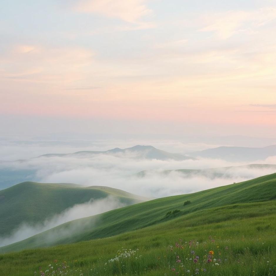 Dream : Watching a landscape in a dream