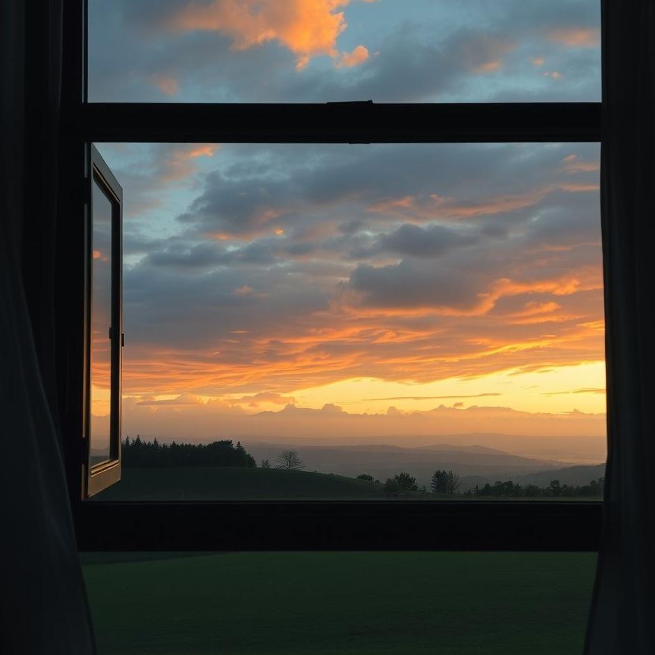 Dream : Watching from the window in a dream